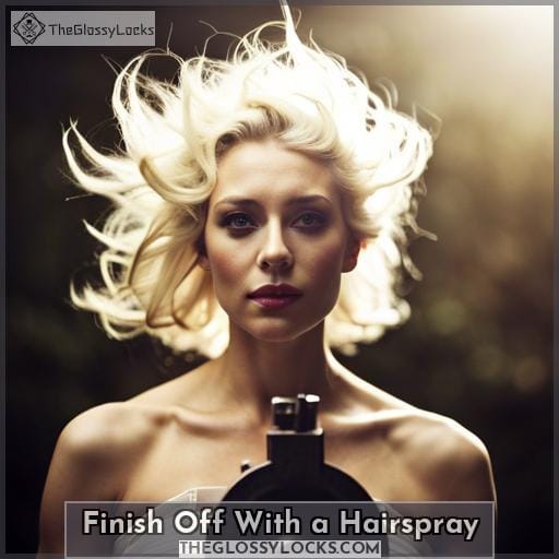 Finish Off With a Hairspray