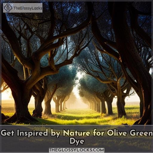 Get Inspired by Nature for Olive Green Dye