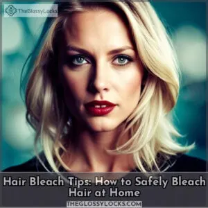 hair bleach tips and tricks