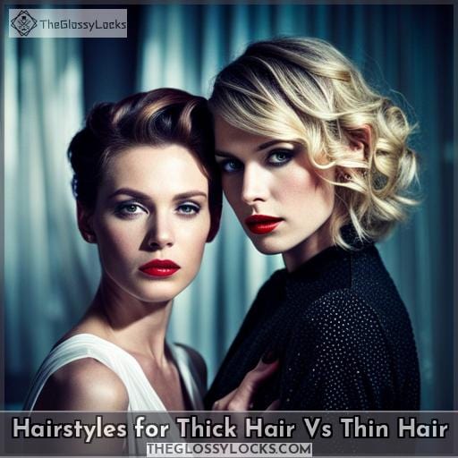 Hairstyles for Thick Hair Vs Thin Hair