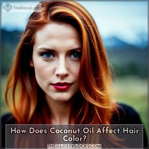 How Does Coconut Oil Affect Hair Color