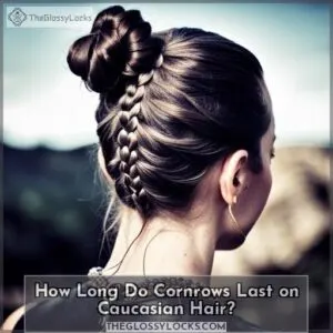 how long do cornrows last on caucasian hair