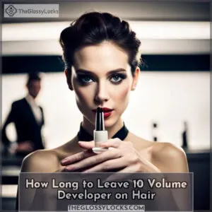 how long to leave 10 volume developer on hair