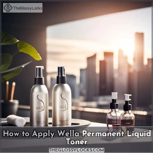 How to Apply Wella Permanent Liquid Toner