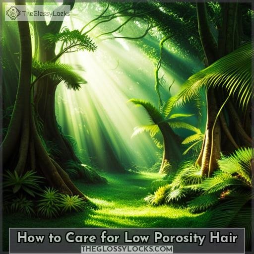 How to Care for Low Porosity Hair