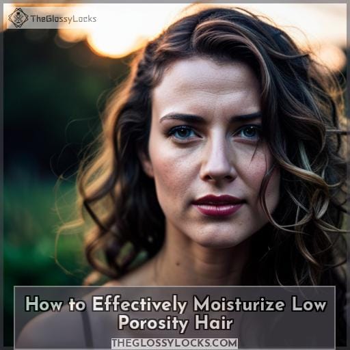 How to Effectively Moisturize Low Porosity Hair