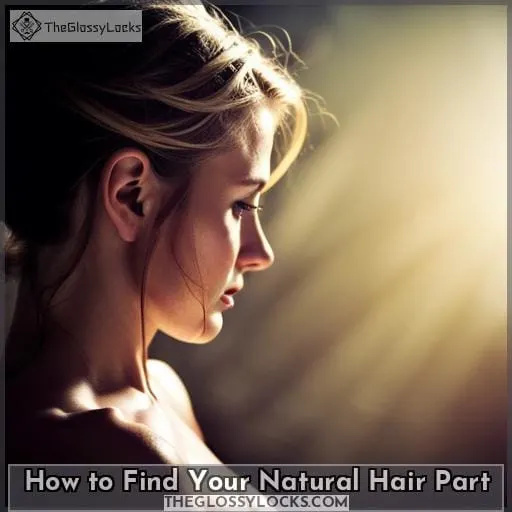 How to Find Your Natural Hair Part