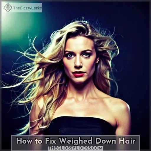 How to Fix Weighed Down Hair