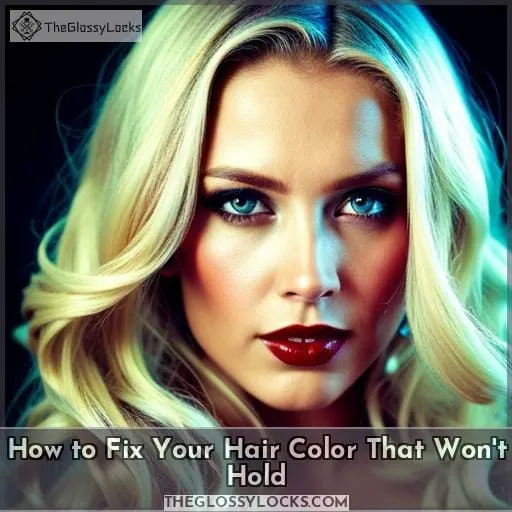 How to Fix Your Hair Color That Won