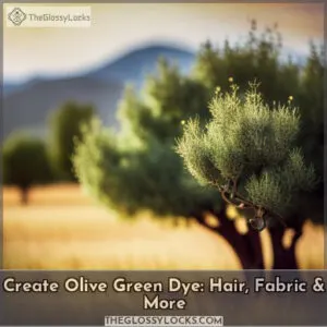 how to get olive green dye