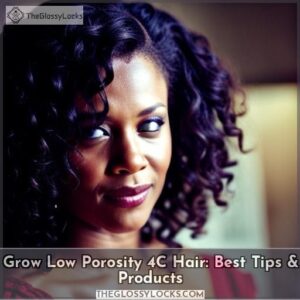 how to grow low porosity 4c hair