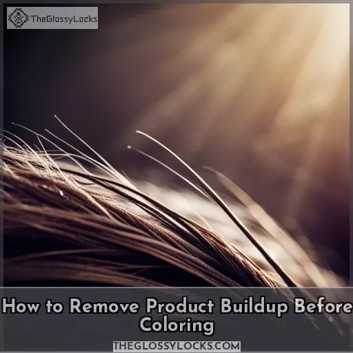 How to Remove Product Buildup Before Coloring