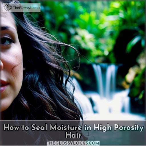 How to Seal Moisture in High Porosity Hair