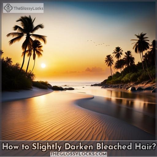 How to Slightly Darken Bleached Hair