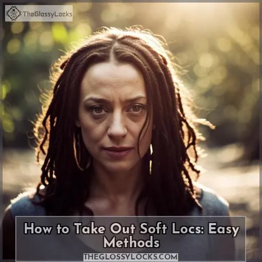 how to take out soft locs