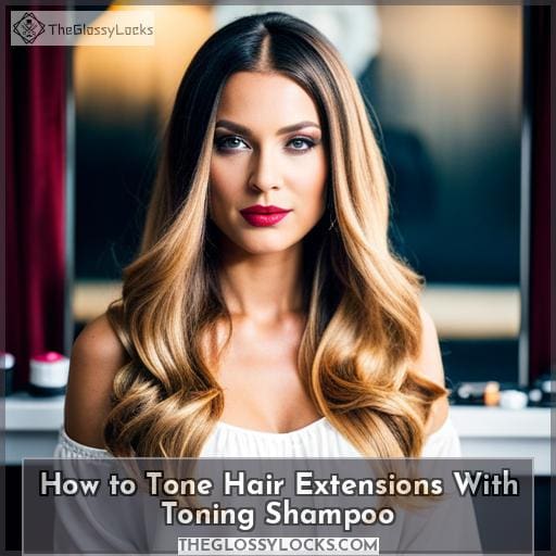 How to Tone Hair Extensions With Toning Shampoo