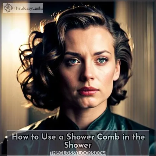 How to Use a Shower Comb in the Shower