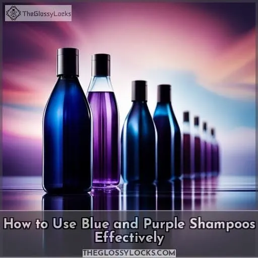 How to Use Blue and Purple Shampoos Effectively