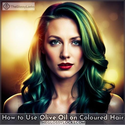 How to Use Olive Oil on Coloured Hair How to Use Olive Oil on Coloured Hair
