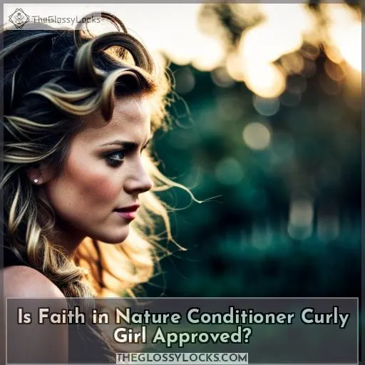 is faith in nature conditioner curly girl approved