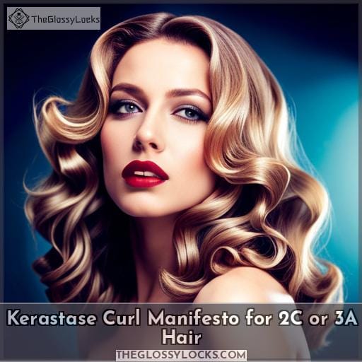 Kerastase Curl Manifesto for 2C or 3A Hair