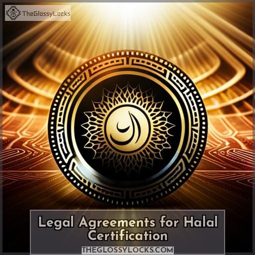 Legal Agreements for Halal Certification