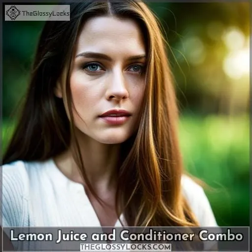 Lemon Juice and Conditioner Combo