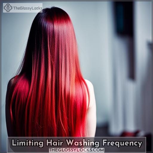 Limiting Hair Washing Frequency