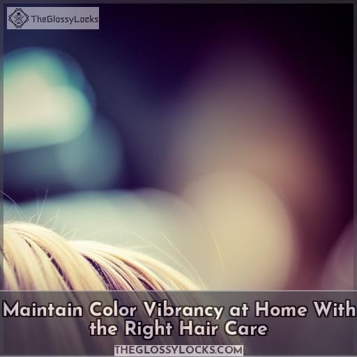 Maintain Color Vibrancy at Home With the Right Hair Care