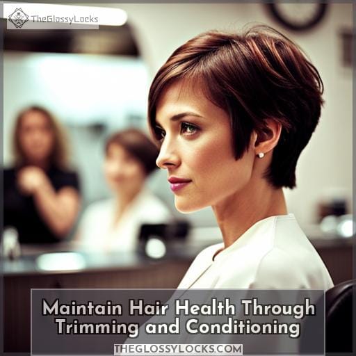 Maintain Hair Health Through Trimming and Conditioning