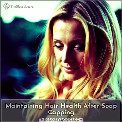 Maintaining Hair Health After Soap Capping