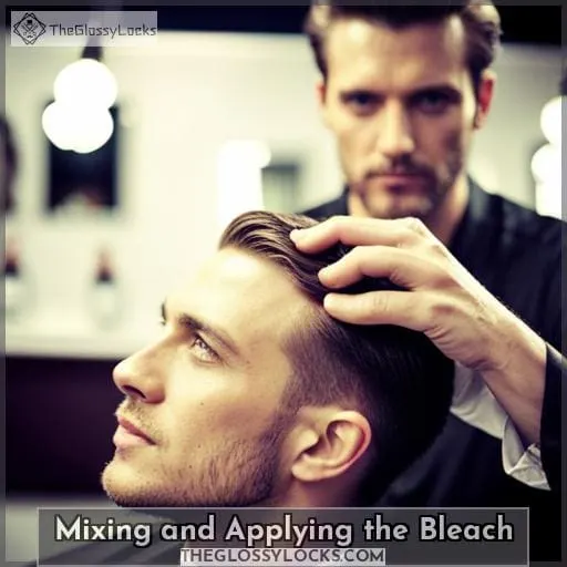 Mixing and Applying the Bleach