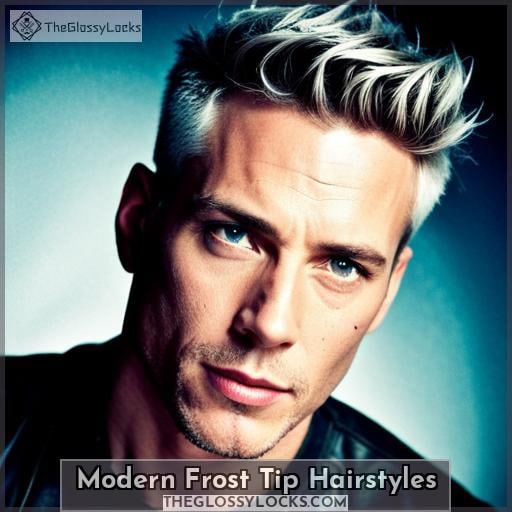 Modern Frost Tip Hairstyles