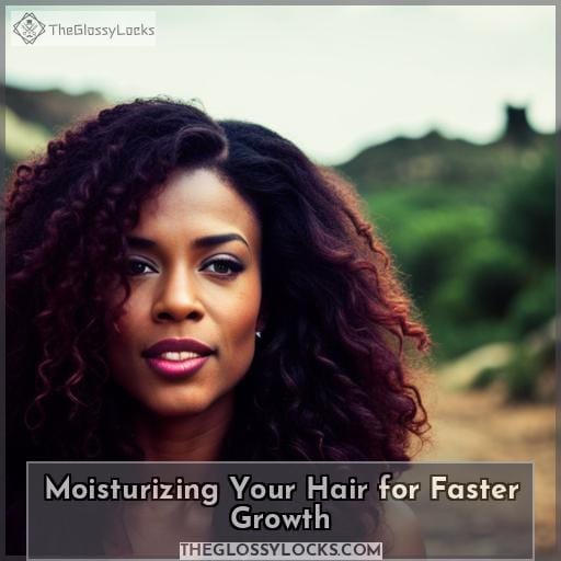 Moisturizing Your Hair for Faster Growth