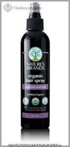 Nature's Brands Organic Hair Spray