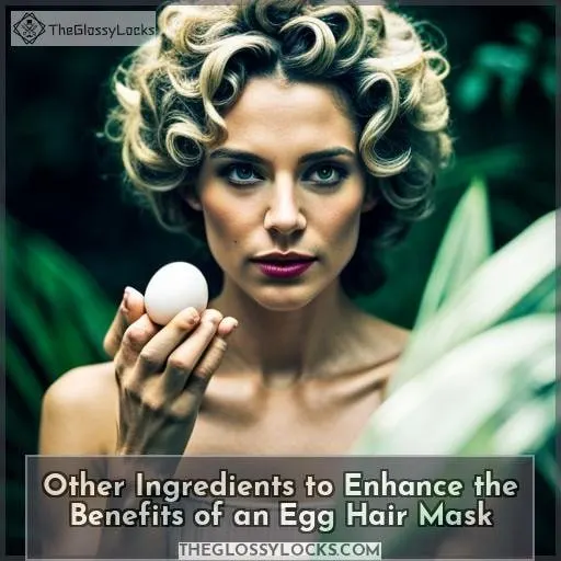 Other Ingredients to Enhance the Benefits of an Egg Hair Mask