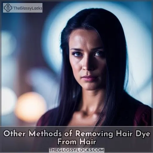 Other Methods of Removing Hair Dye From Hair