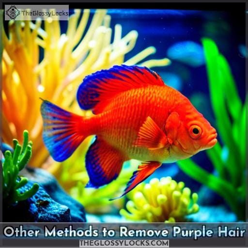Other Methods to Remove Purple Hair