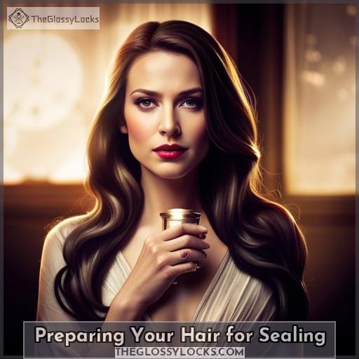 Preparing Your Hair for Sealing