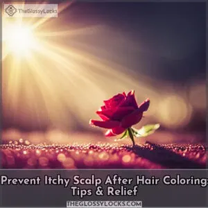 prevent scalp from itching after hair coloring