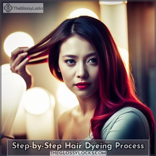 Step-by-Step Hair Dyeing Process