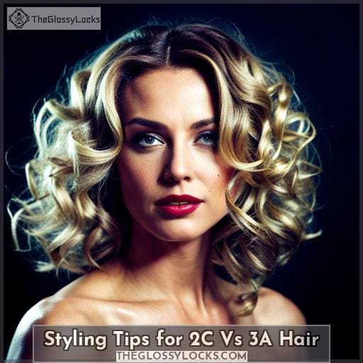 Styling Tips for 2C Vs 3A Hair