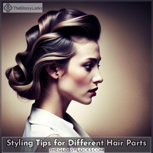 Styling Tips for Different Hair Parts
