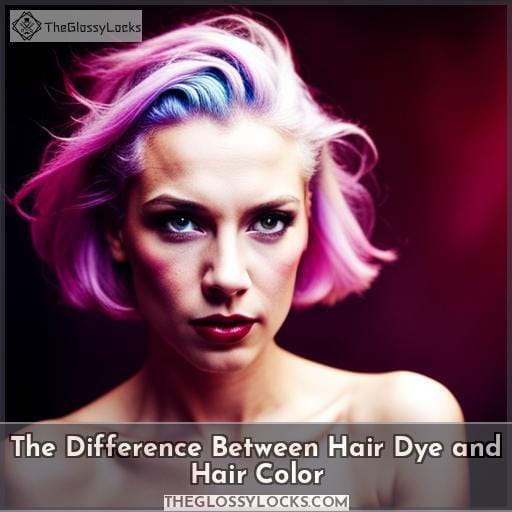The Difference Between Hair Dye and Hair Color