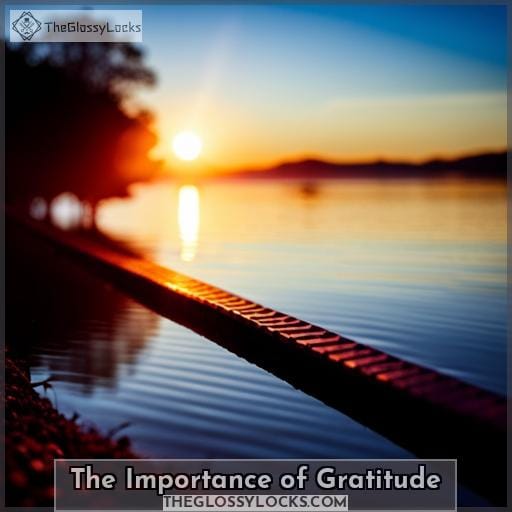 The Importance of Gratitude