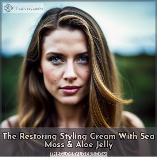 The Restoring Styling Cream With Sea Moss & Aloe Jelly
