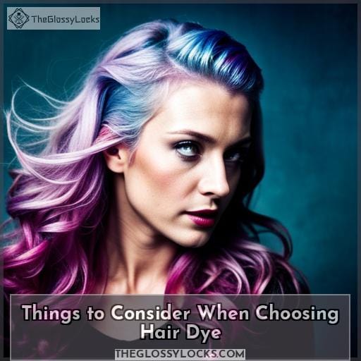 Things to Consider When Choosing Hair Dye