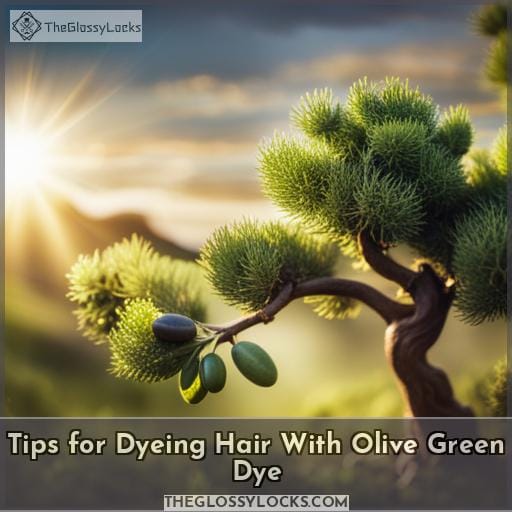 Tips for Dyeing Hair With Olive Green Dye