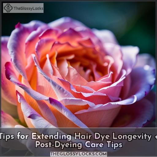 Tips for Extending Hair Dye Longevity + Post-Dyeing Care Tips