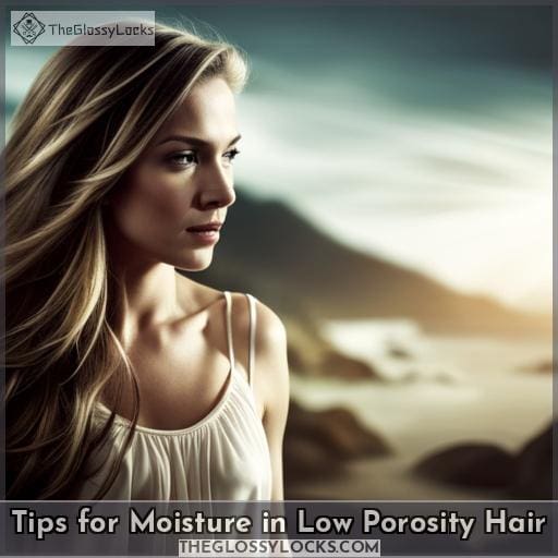 Tips for Moisture in Low Porosity Hair